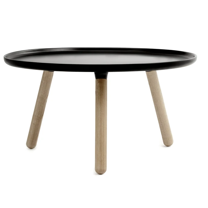 normann COPENHAGEN / Okrúhly stolík Black 78 cm