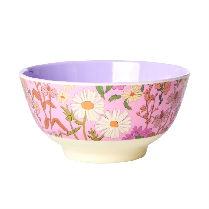 rice / Melamínová miska Daisy Dearest Print Medium