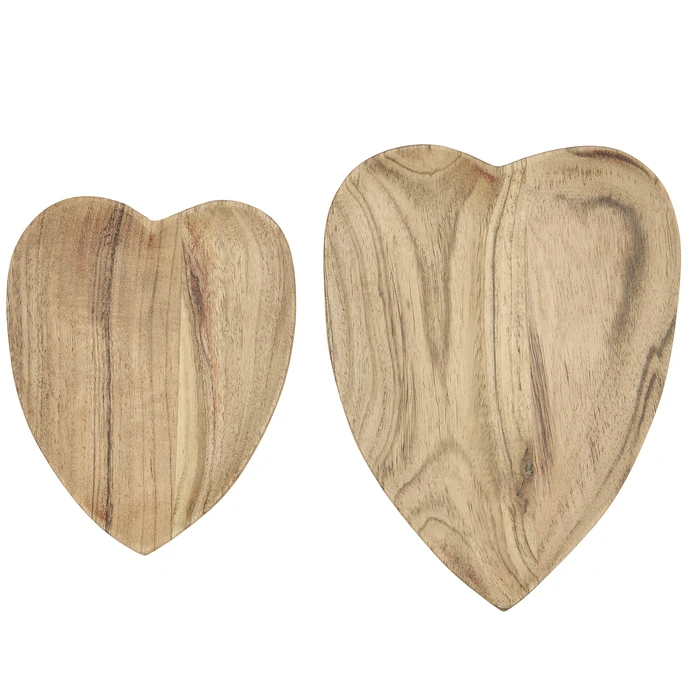 IB LAURSEN / Drevená miska v tvare srdce Acacia