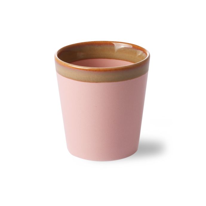 Keramický hrneček 70's Pink 180 ml