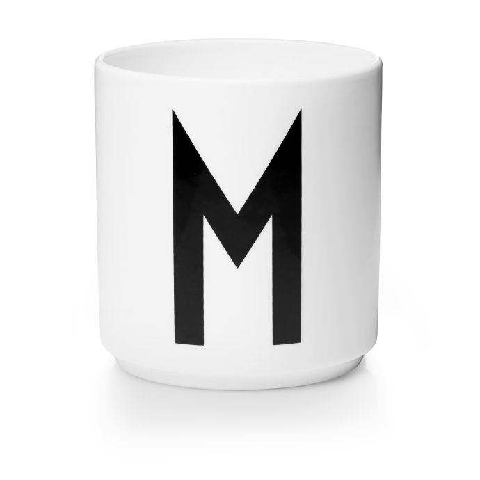 Porcelánový hrneček/dózička Letters