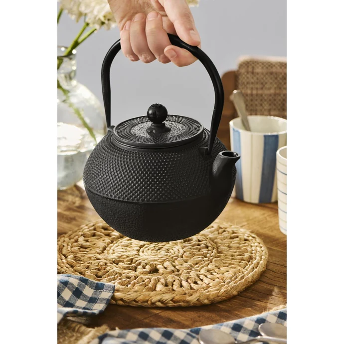 Litinová čajová konev Black 1,2 l