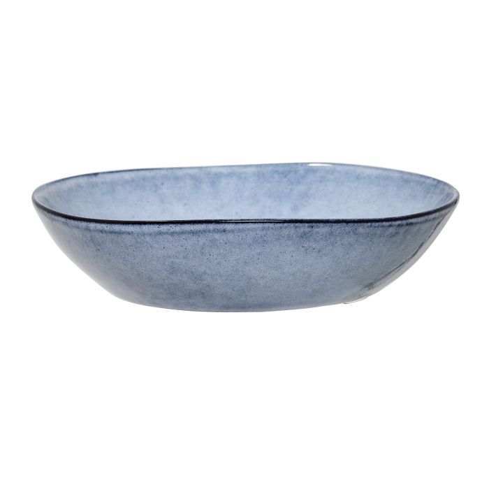 Hluboký keramický talíř Sandrine Blue