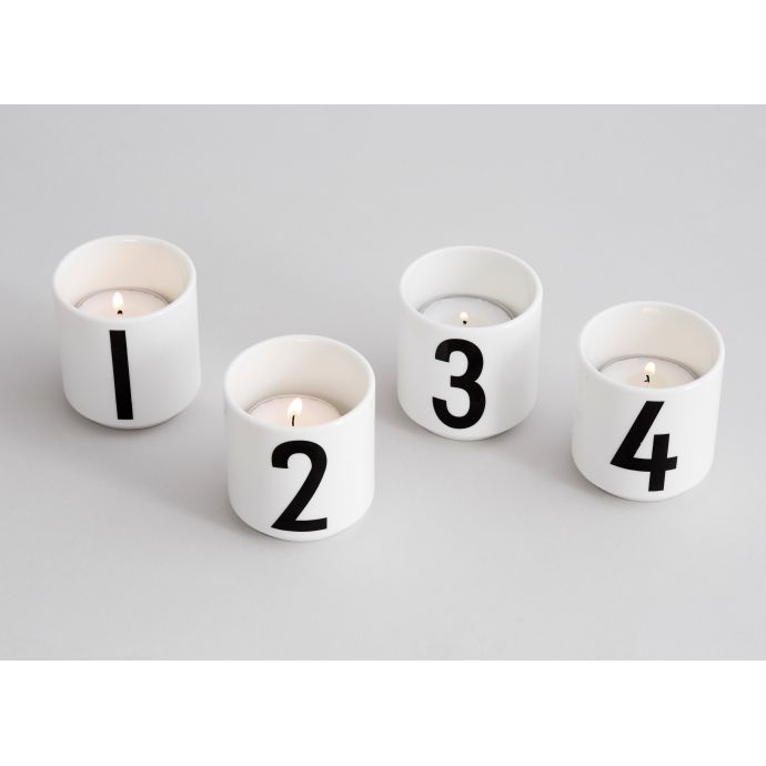 Espresso hrnečky Letters - set 4 kusů