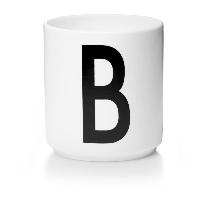Porcelánový hrneček/dózička Letters