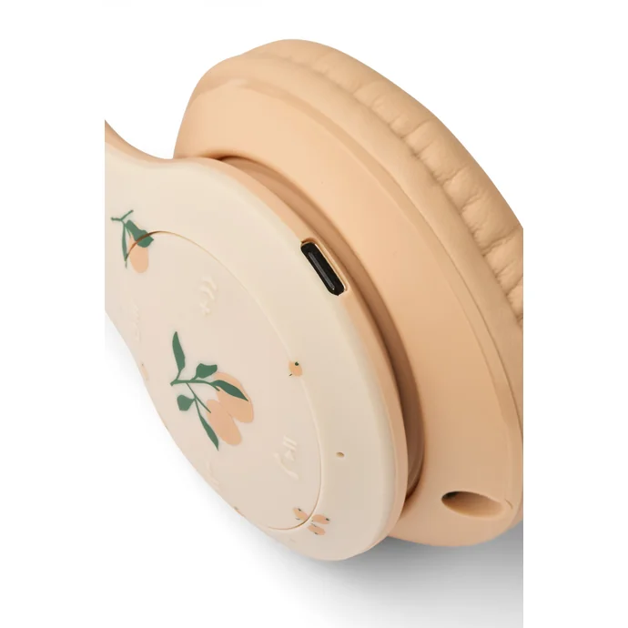 Dětská bezdrátová sluchátka Quinn Peach / Sea Shell