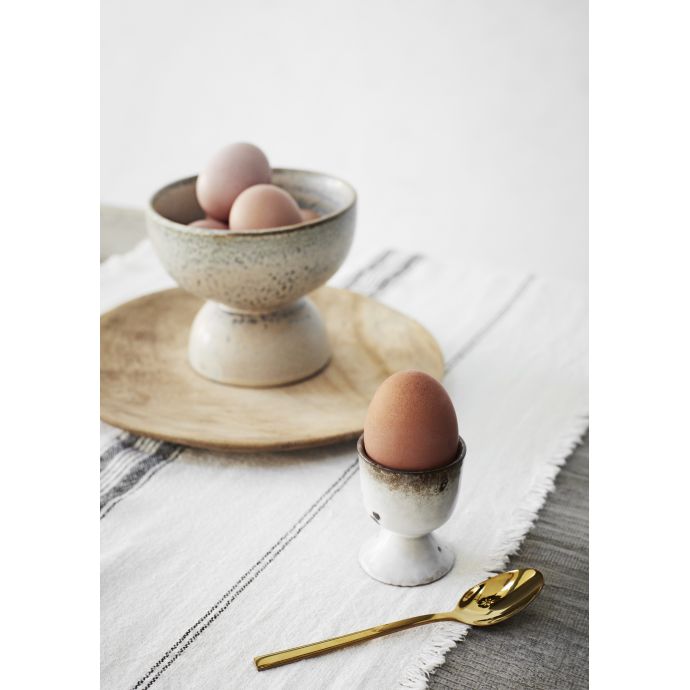 Keramický obal na květináč Creme Grey - menší