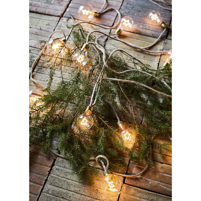 Světelný řetěz filament stars – 7 žárovek