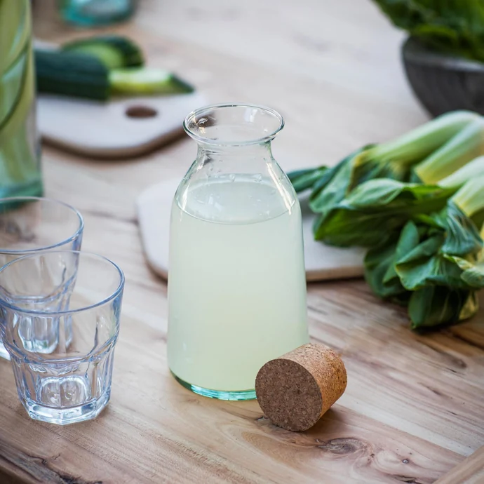 Skleněná lahev s korkovou zátkou 800ml