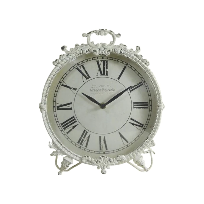 Stolní hodiny Antique white