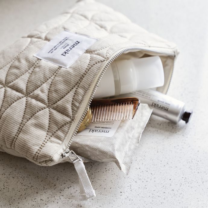 Kosmetická taška Mentha Off White Safari