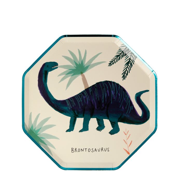 Papírový talíř Dinosaur Kingdom 8 ks
