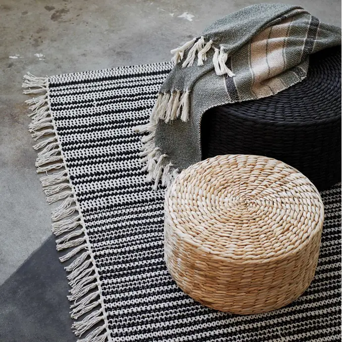 Bavlněný koberec Handwoven Stripes 120x180cm
