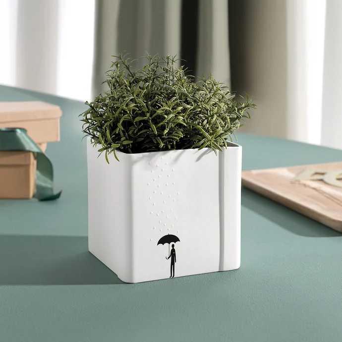 Porcelánový obal na květináč Umbrella