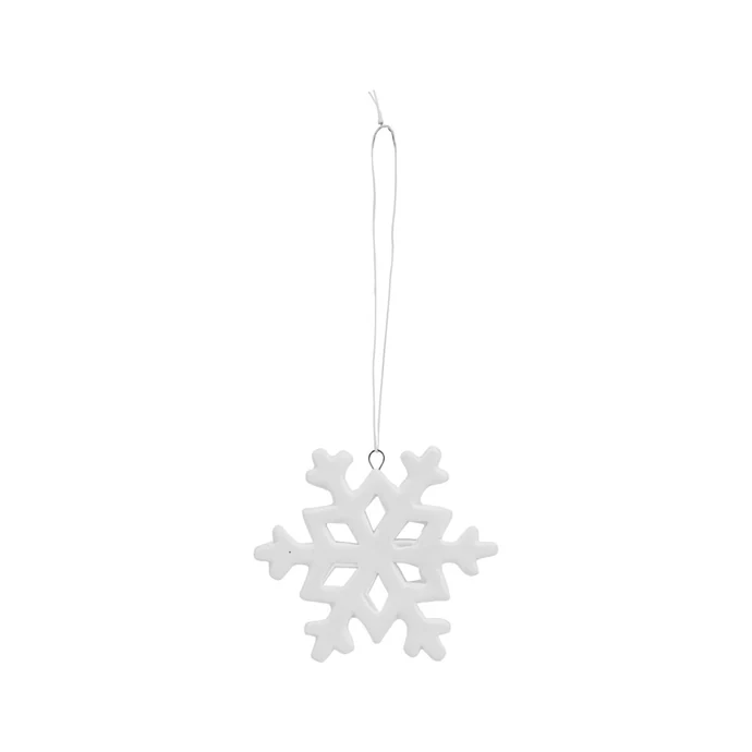 Vánoční keramická ozdoba Snowflake