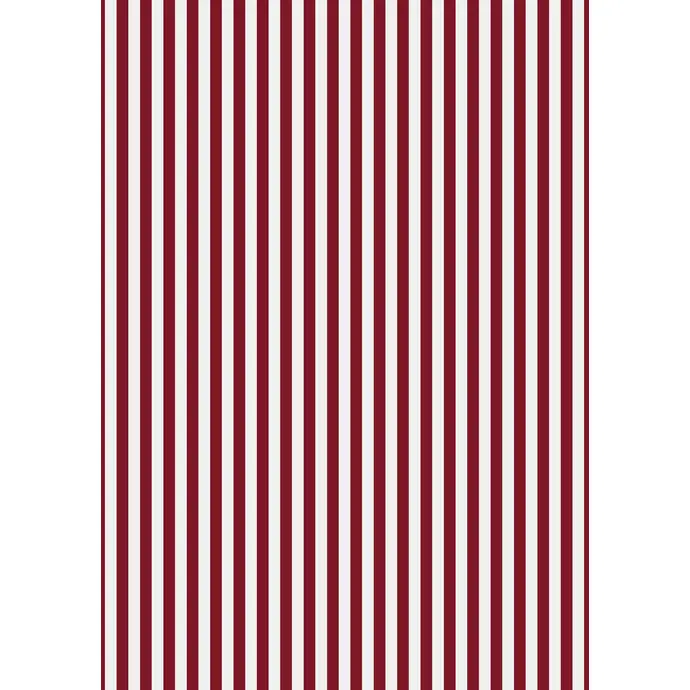 Dárkový balicí papír Red Stripes Wide-10 m