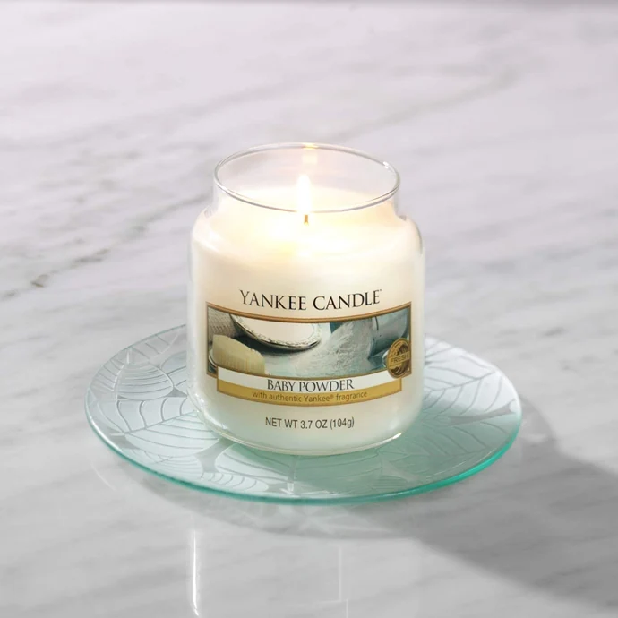 Svíčka Yankee Candle 104gr - Baby Powder