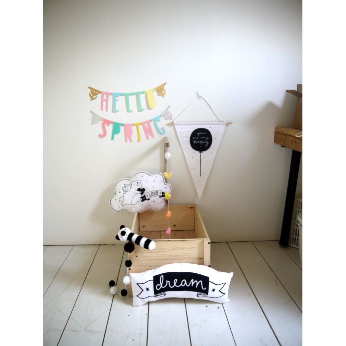 Písmenková girlanda Letter Banner Pastel