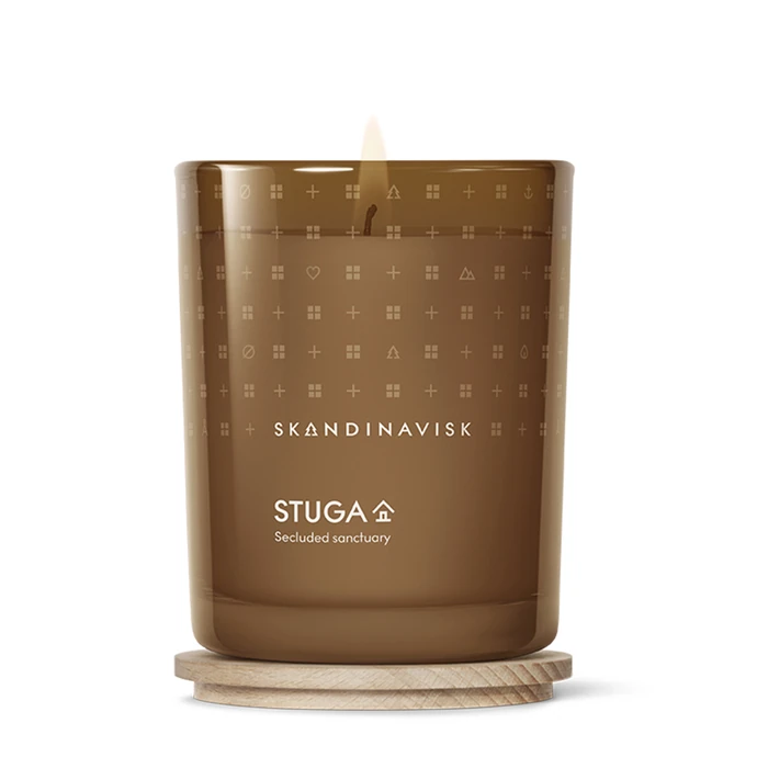 Vonná svíčka ve skle STUGA (chata) 200 g