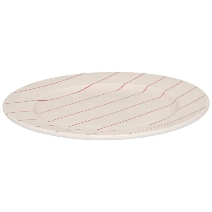 Porcelánový talíř Jumbo Pyjamas Red 23 cm