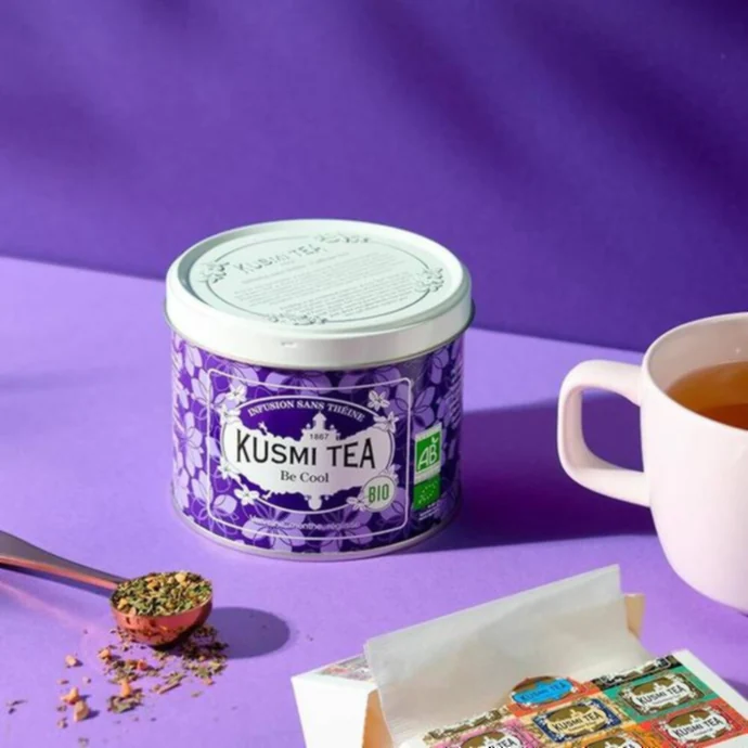 Sypaný bylinný čaj Kusmi Tea - Be Cool 90g