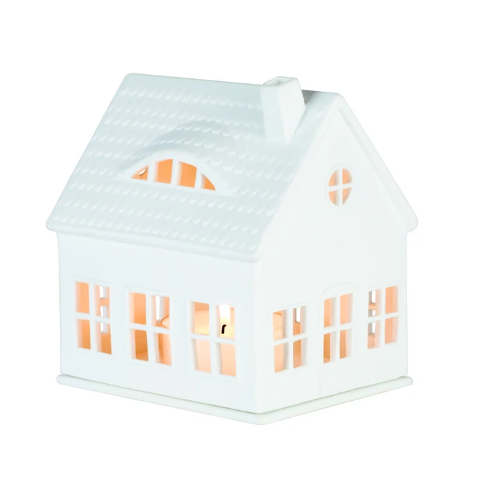 Porcelánový svícen domeček Dormer House