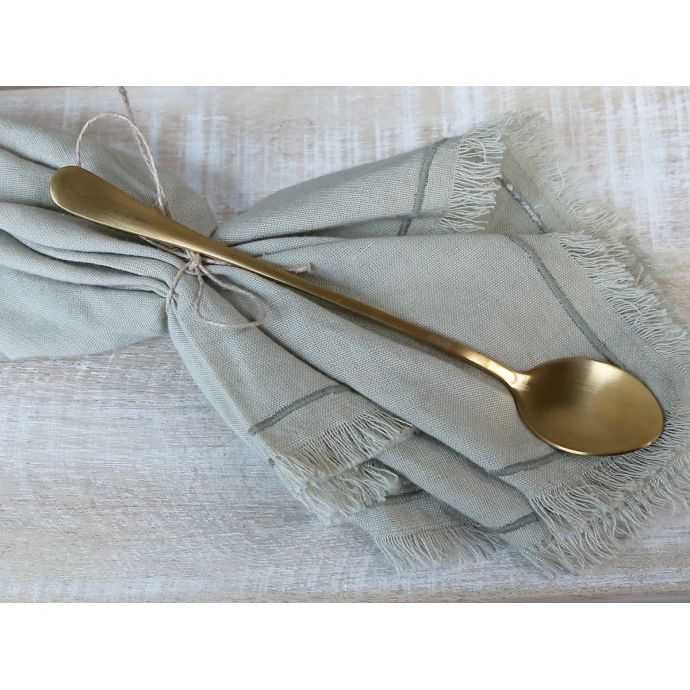 Nerezová lžička Latte Spoon Gold