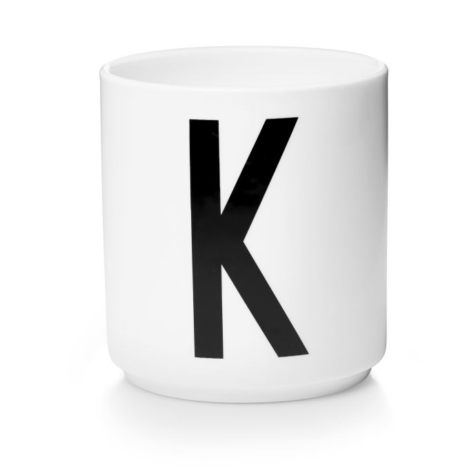 Porcelánový hrneček/dózička Letters