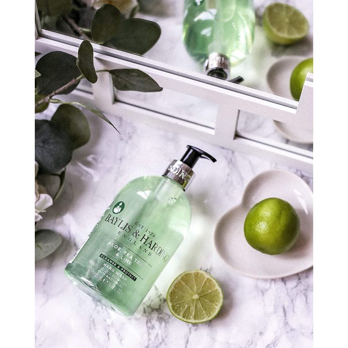 Antibakteriální tekuté mýdlo Aloe, Tea Tree a Limetka - 500 ml
