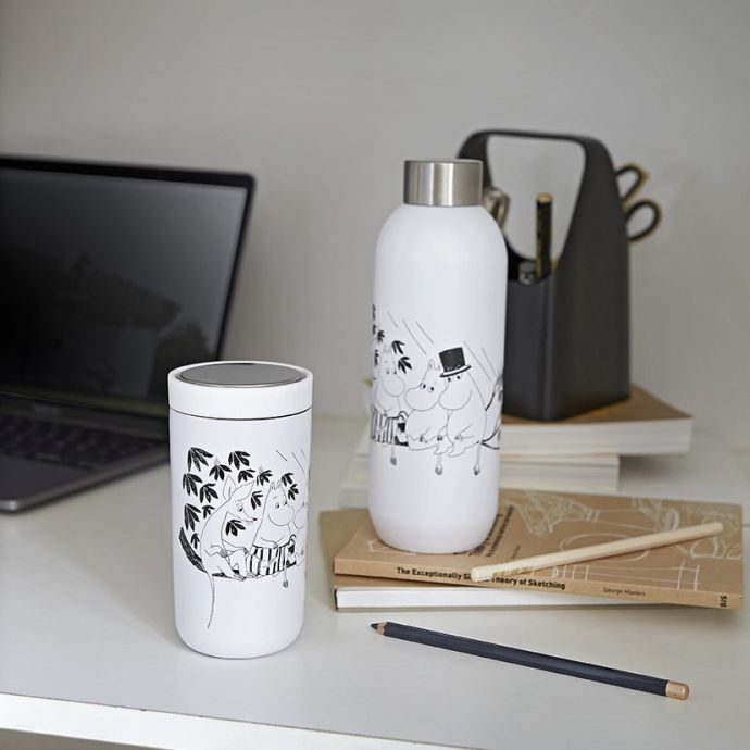 Nerezová termoska Keep Cool White Moomin 750 ml