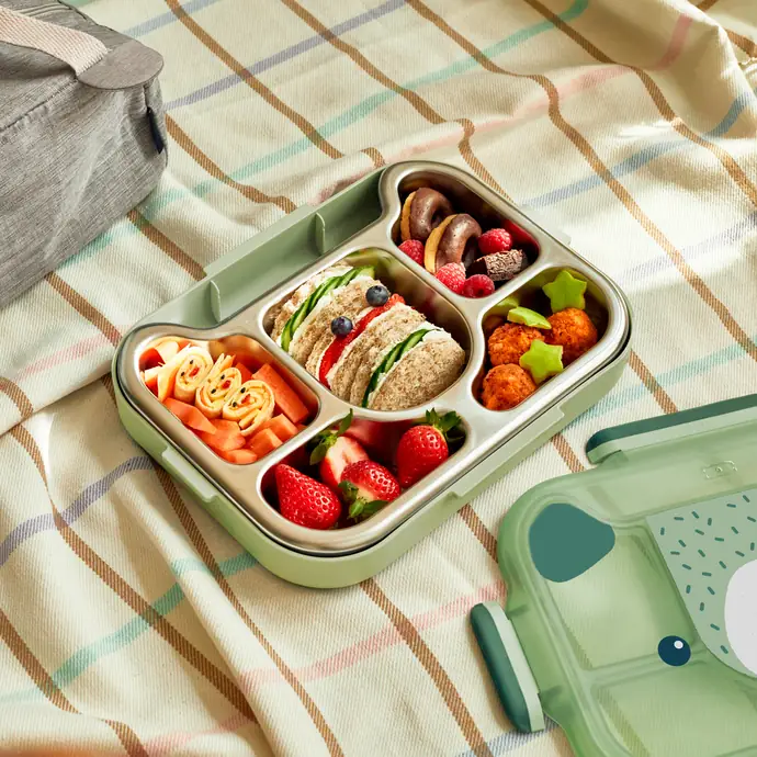 Svačinový box Monbento Wonder Green Bear 950 ml