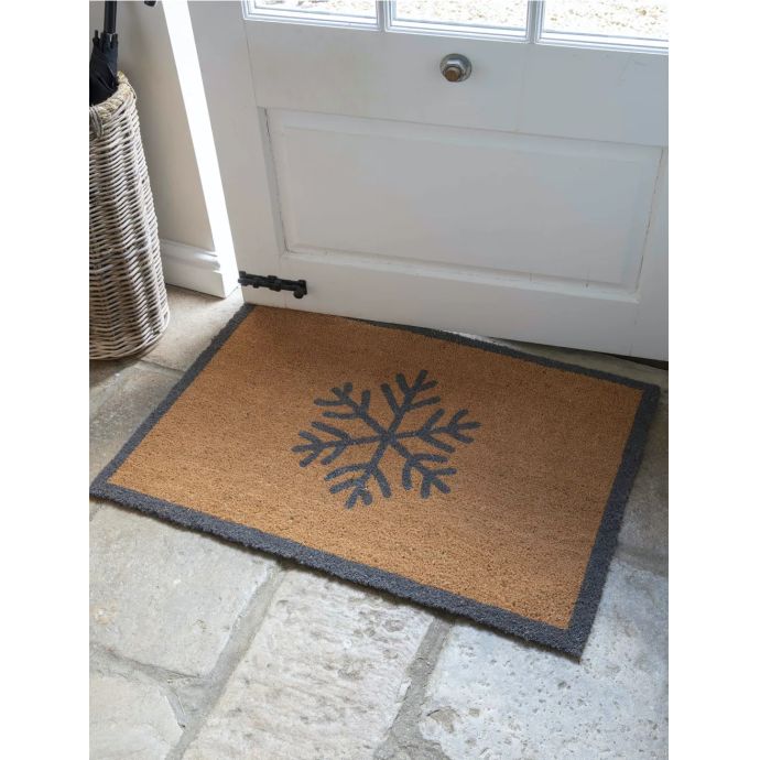 Rohožka Snowflake 90x60cm