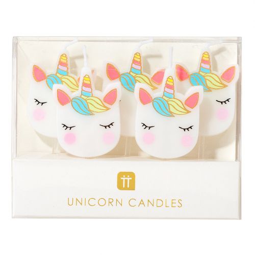 Dortové svíčky We Heart Unicorns 5 ks