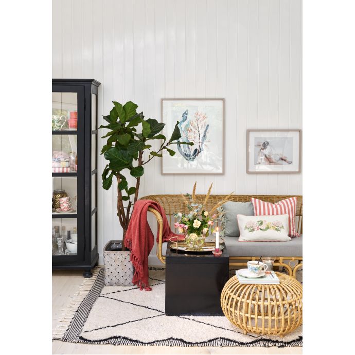 Sametový povlak na polštář Dusty Mint 45x45