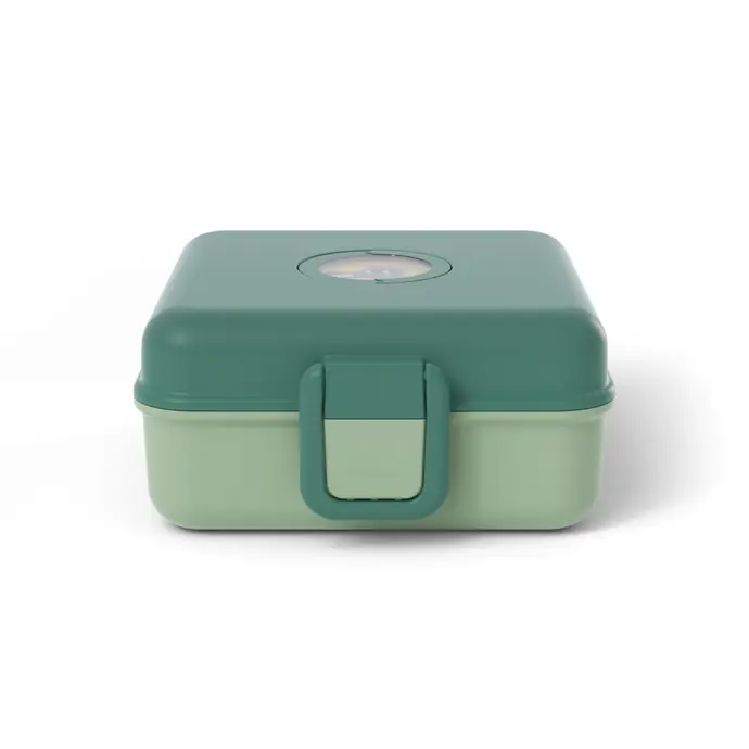 Svačinový box Monbento Snacky Green Forest 850 ml