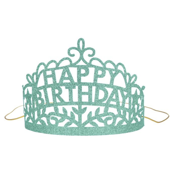 Narozeninová korunka Happy Birthday 8 ks