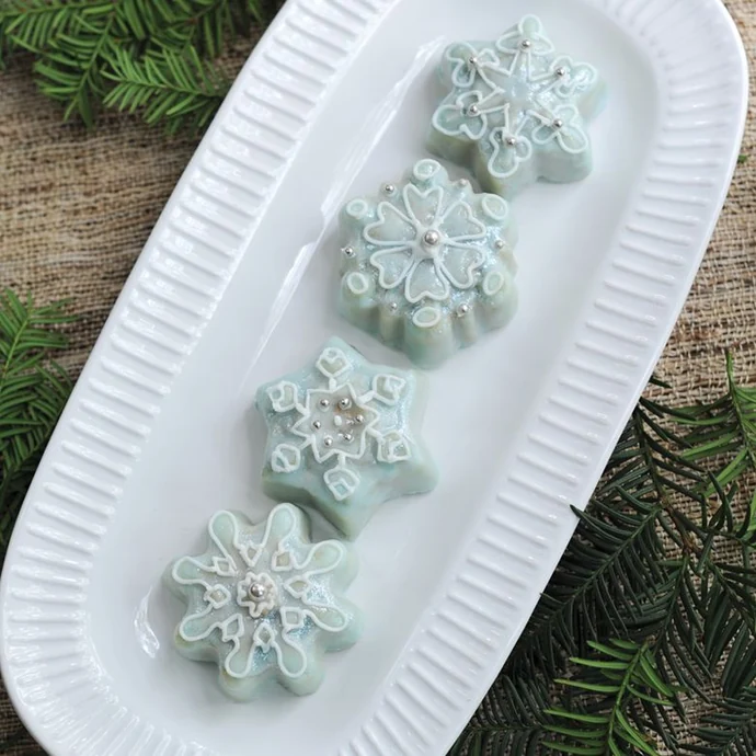 Hliníková forma na pečení Frozen Snowflakes