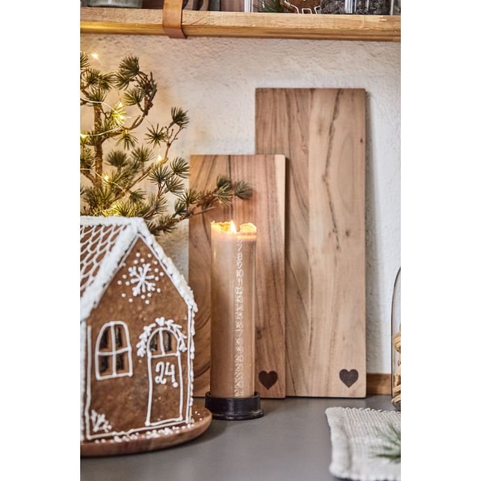 Adventní svíčka Honey 30 cm