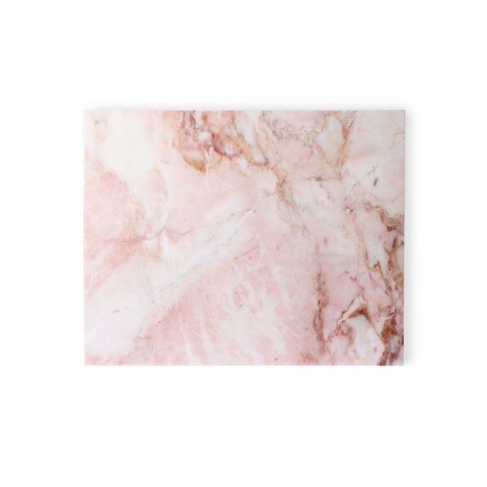 Kuchyňské mramorové prkénko Pink 50x40 cm