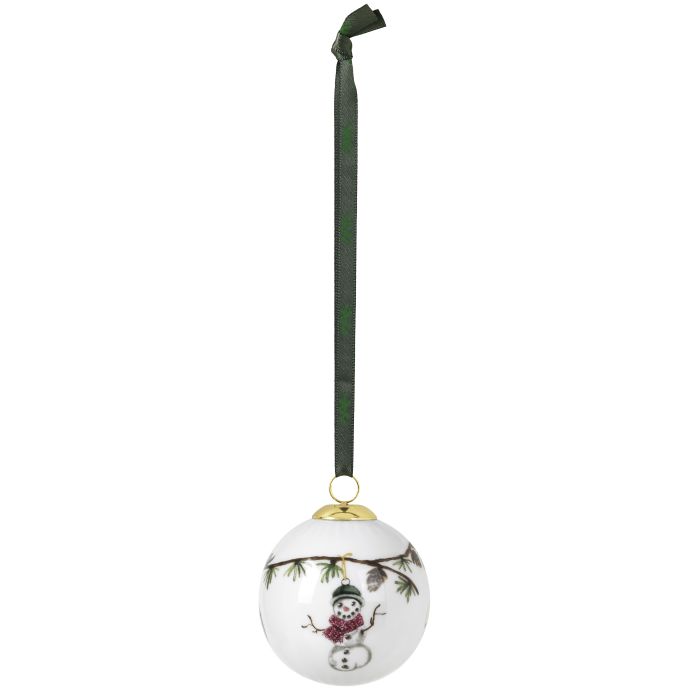 Porcelánová vánoční baňka Hammershøi Christmas 2020