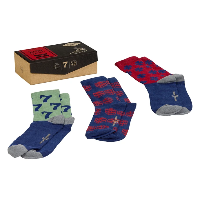 Sada bavlněných ponožek pro štěstí Lucky Socks