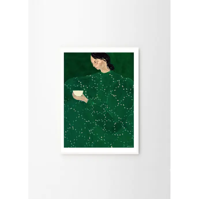 Autorský plakát Coffee Alone At Place de Clichy by Sofia Lind 50x70 cm