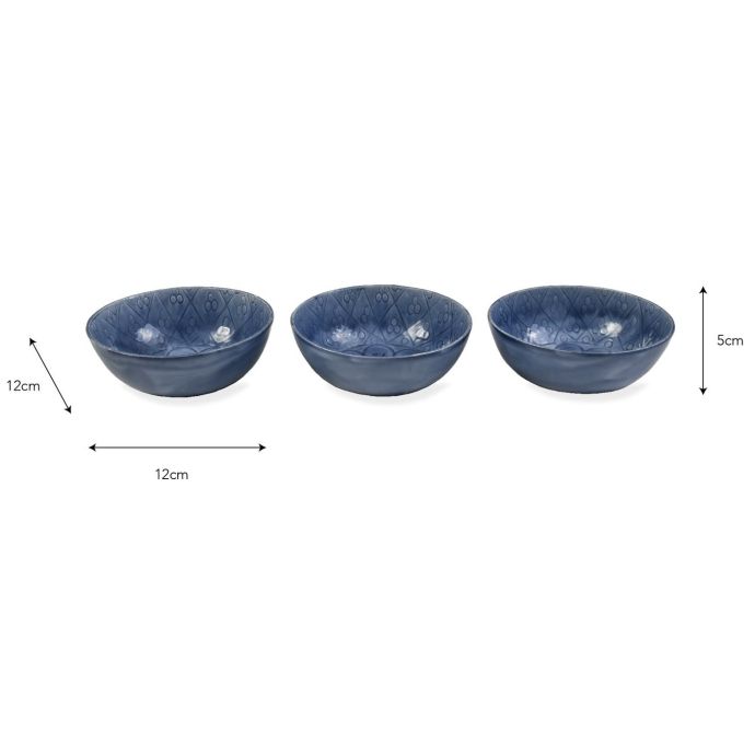 Kovové misky Fiskardo Nibble Bowls set 3 ks