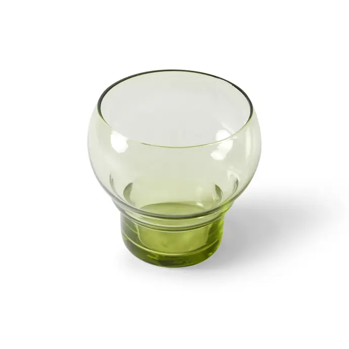 Sklenice 70's Bulb Mint Green 270 ml – set 4 ks
