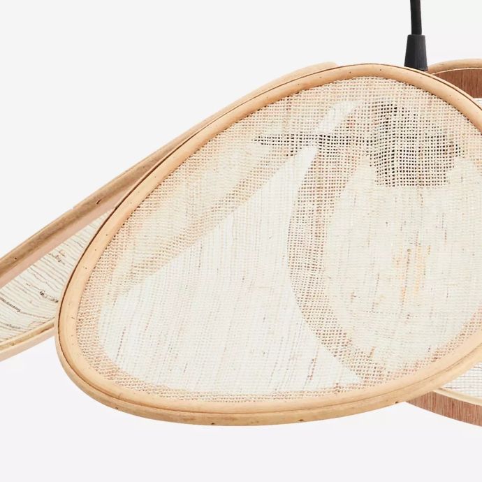 Stropní lampa Rattan and Linen