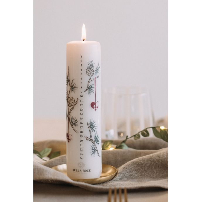 Adventní svíčka Modřín