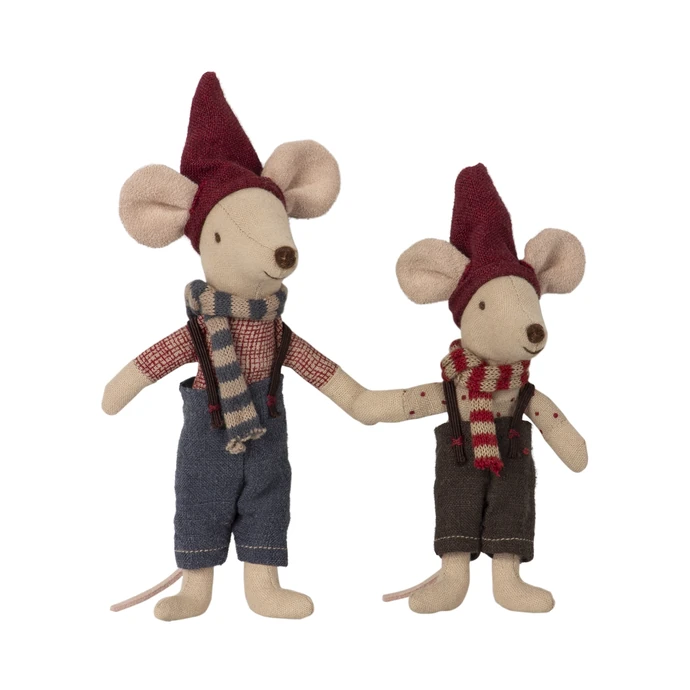 Vánoční myšáci v knize Big brother & Little brother