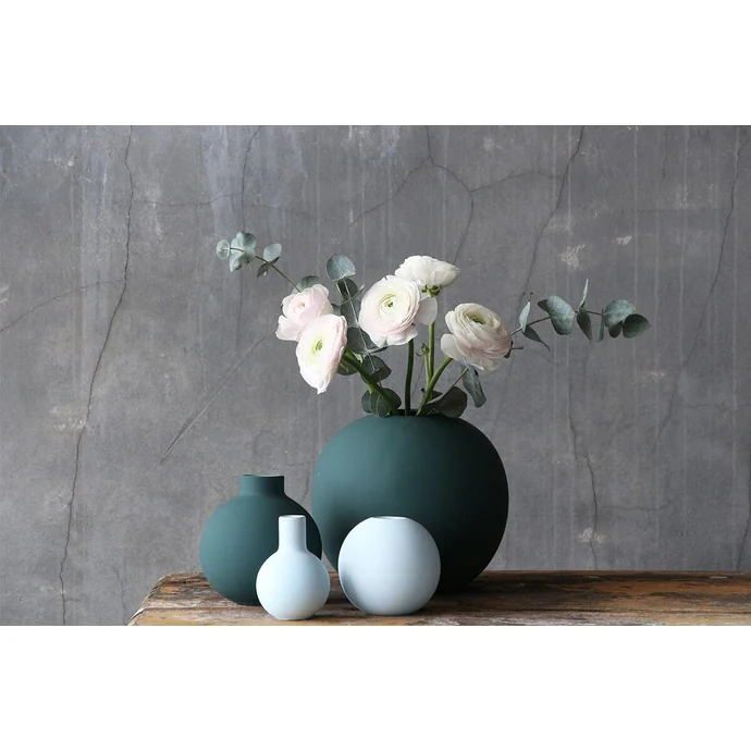 Kulatá váza Ball Dark Green 10 cm