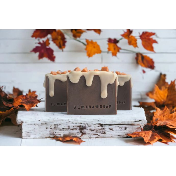 Designové mýdlo Caramel Cupcake