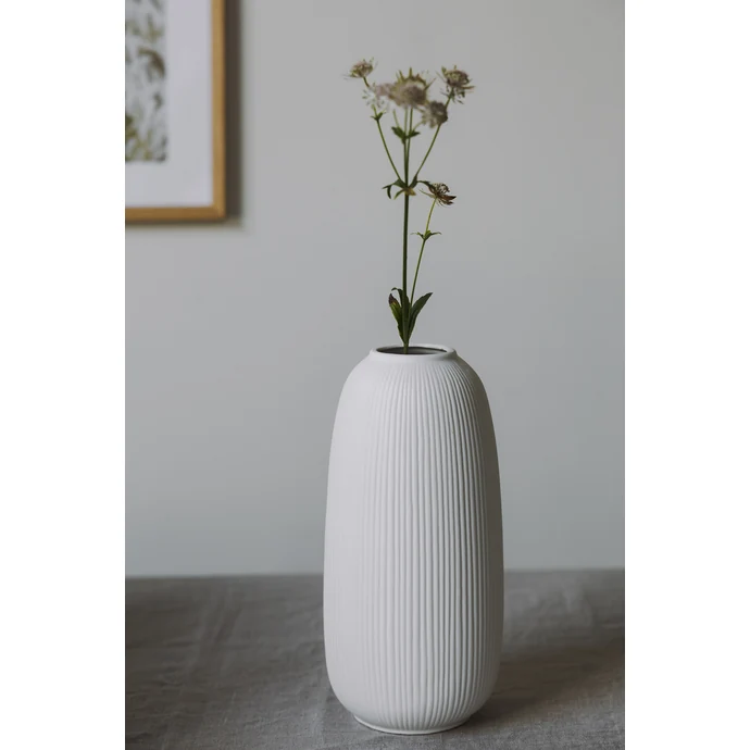 Porcelánová váza ÅBY White 26 cm